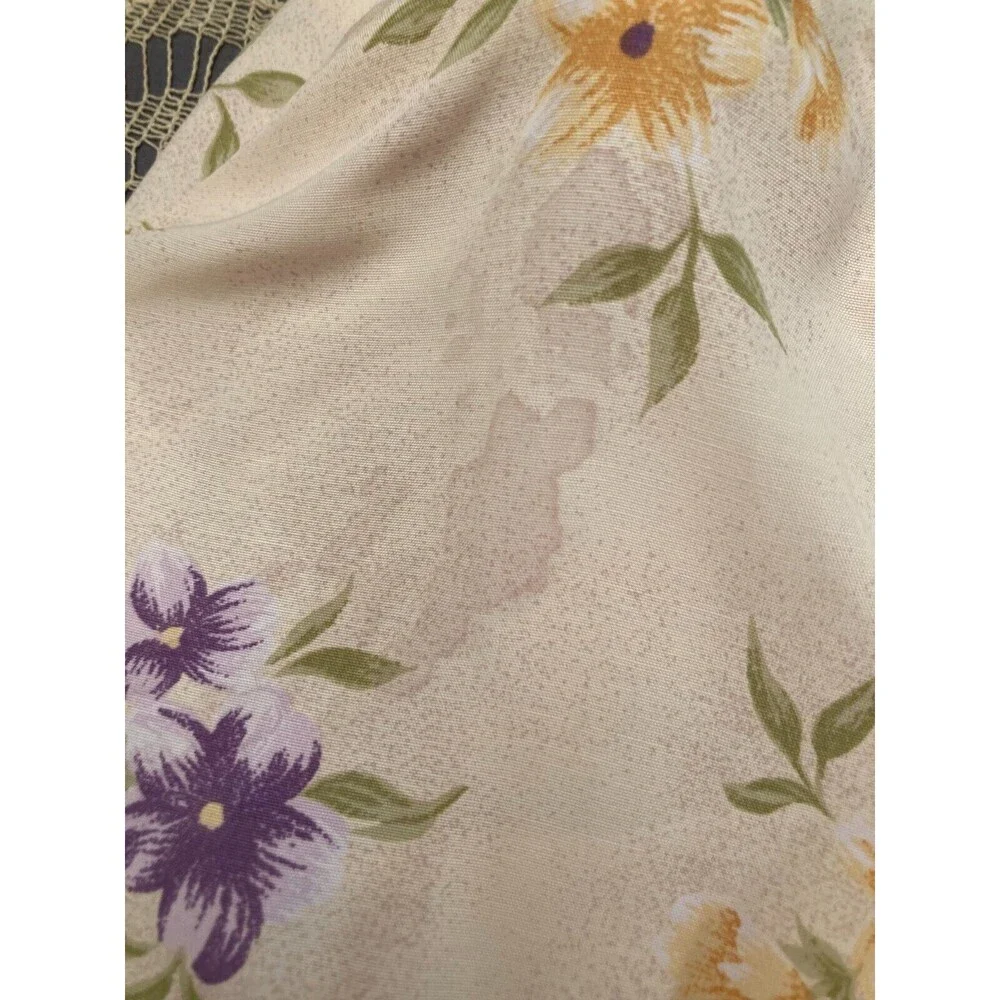Vintage 90s Floral Dress 1990s Romantic Etheral Whimsigoth Cottage Size Small